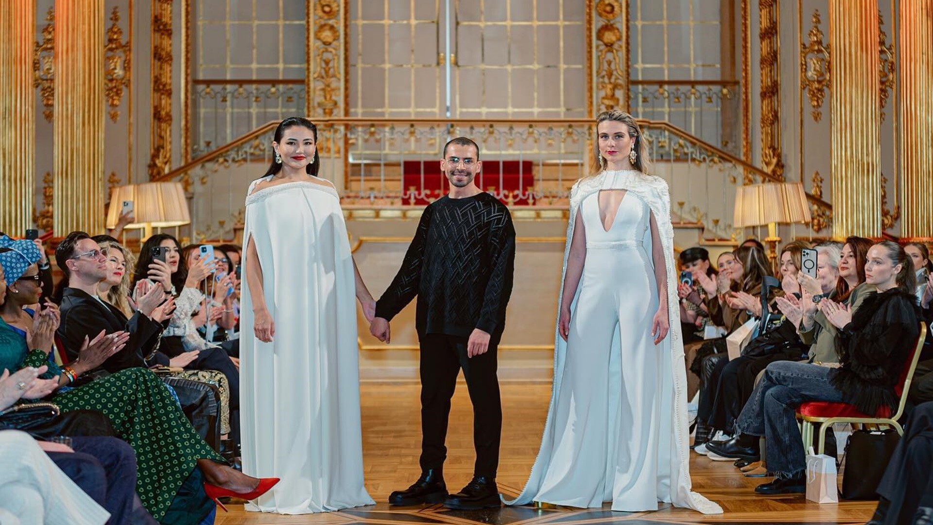 L'Éclat d'Ahmed Talfit Couture à la Stockholm Fashion Fair 2023